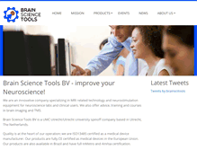 Tablet Screenshot of brainsciencetools.com